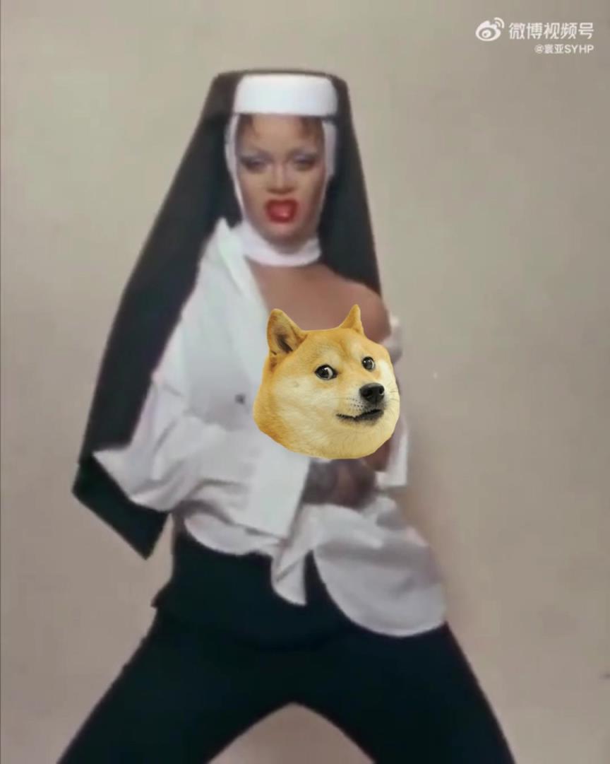 尺度不小！詹姆斯小迷妹蕾哈娜最新杂志封面被批丑化修女